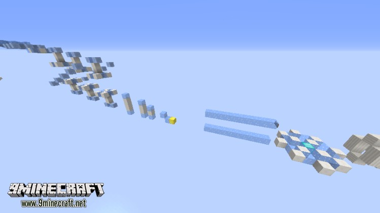 Sky Runner Map for Minecraft 3